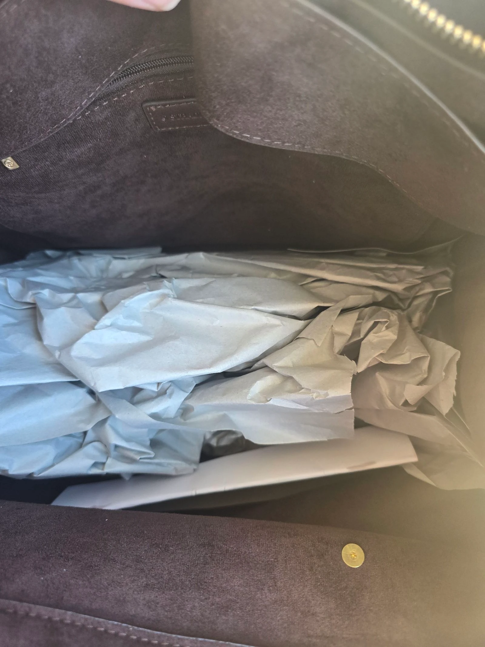 Sac Shopper Effet Daim avec Boucle de Ceinture Stradivarius Neuf Avec Étiquette – photo 8